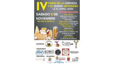 IV Feria de la Cerveza  y el Queso Artesano. La Aljorra-Cartagena